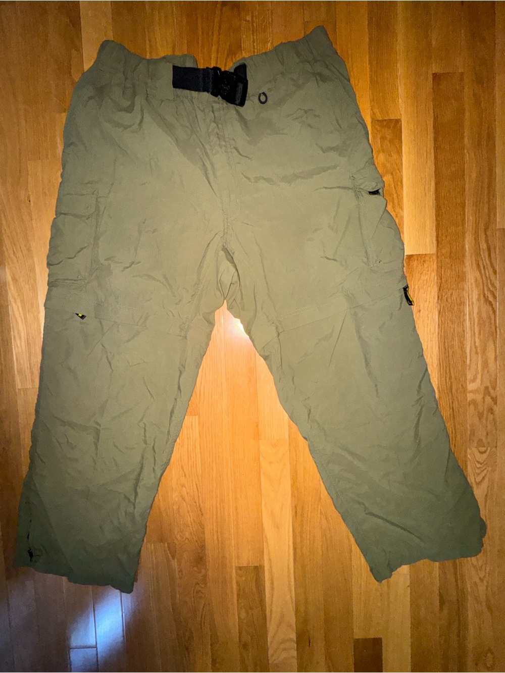 Mens BSOA Outdoors Hiking Switchback Convertible Khaki Pants Size 30” x 27”